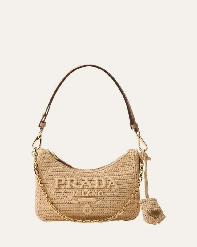 Re-Edition Crochet Pouch Shoulder Bag